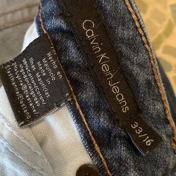 Calvin Klein Lean Boot Jeans 16 - Picture 6 of 9